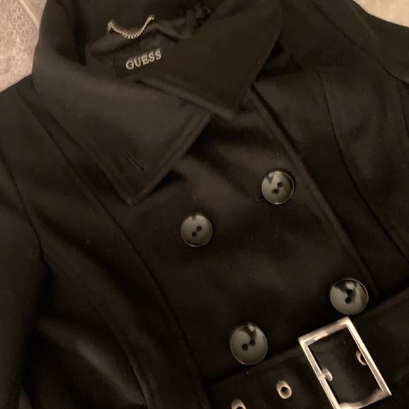 SOLD. Ladies Guess Trench Coat - Picture 2 of 6